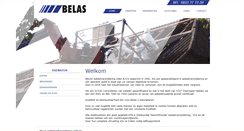 Desktop Screenshot of belas.nl
