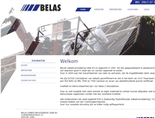Tablet Screenshot of belas.nl